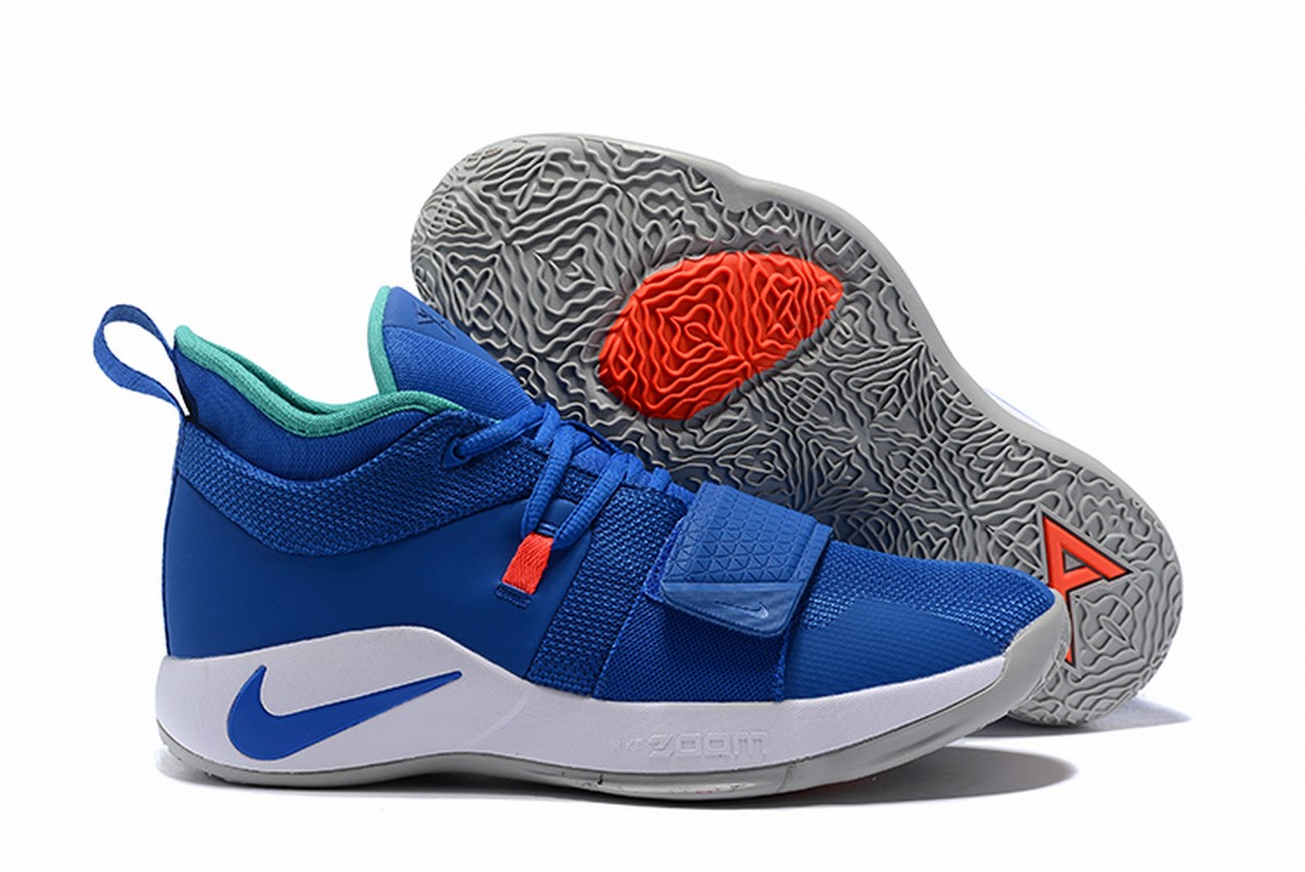 Nike PG 2.5 Men Shoes Royal Blue Orange